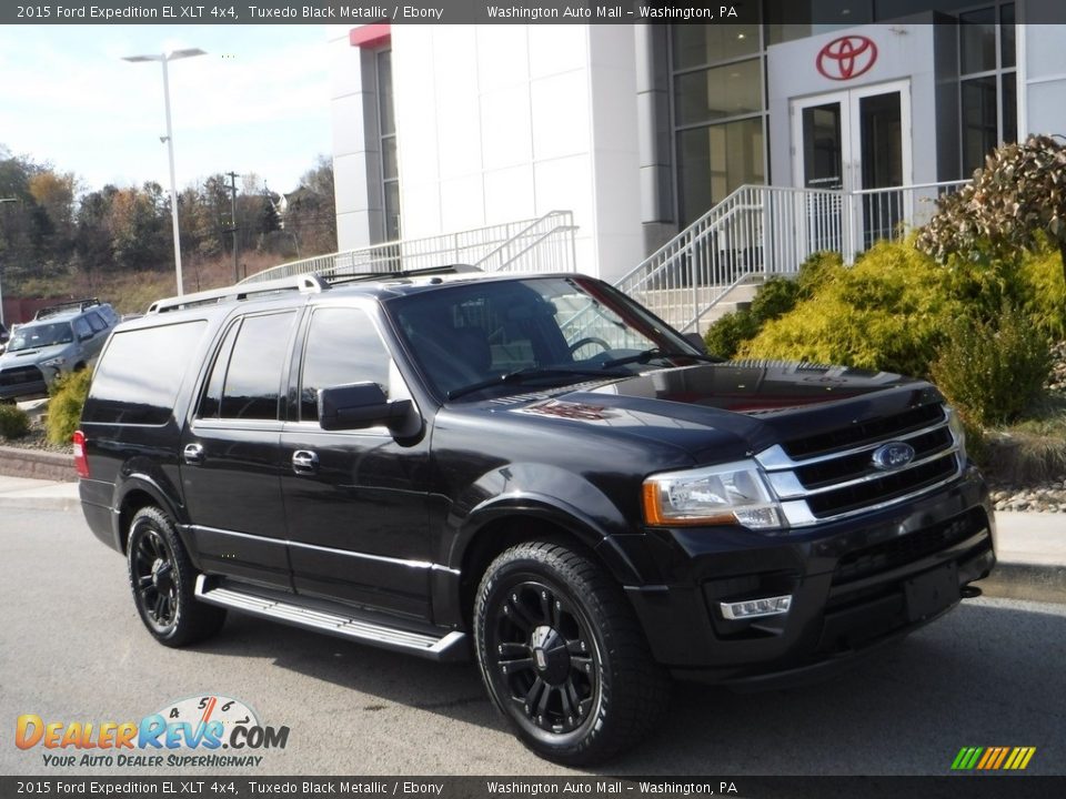 2015 Ford Expedition EL XLT 4x4 Tuxedo Black Metallic / Ebony Photo #1