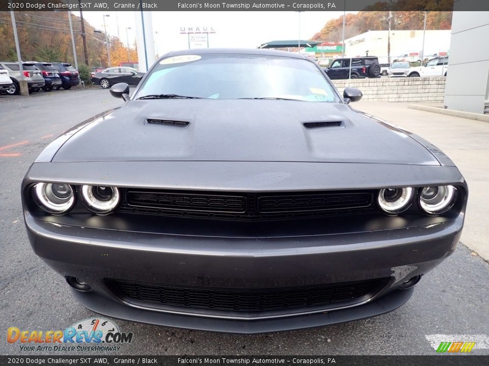 2020 Dodge Challenger SXT AWD Granite / Black Photo #8