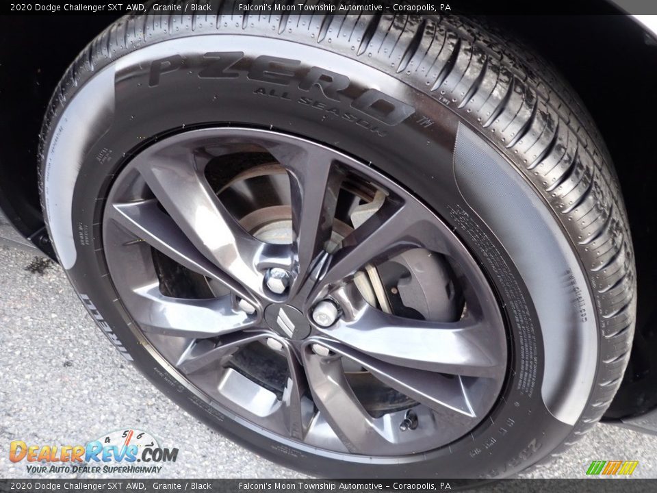 2020 Dodge Challenger SXT AWD Granite / Black Photo #10