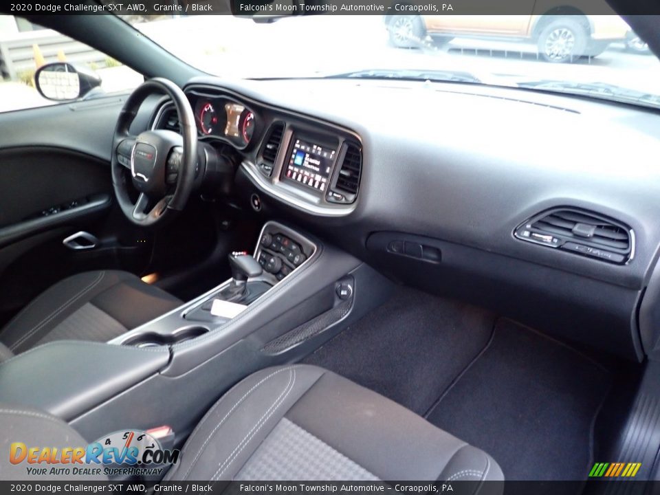 2020 Dodge Challenger SXT AWD Granite / Black Photo #12