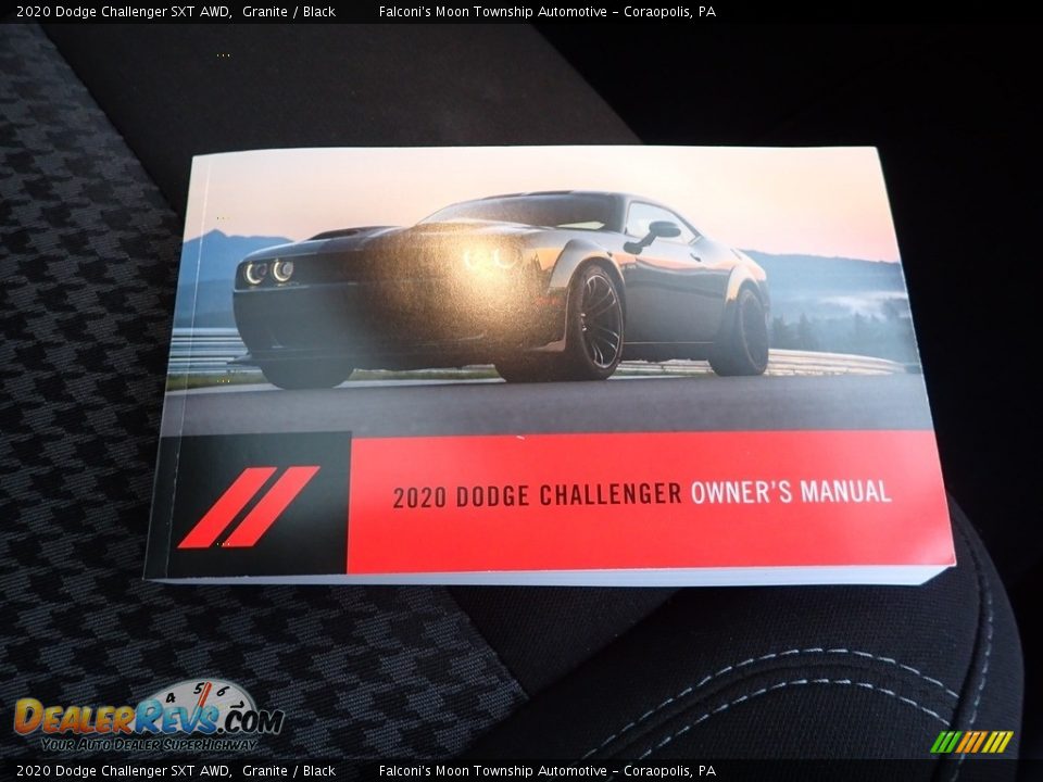 2020 Dodge Challenger SXT AWD Granite / Black Photo #15