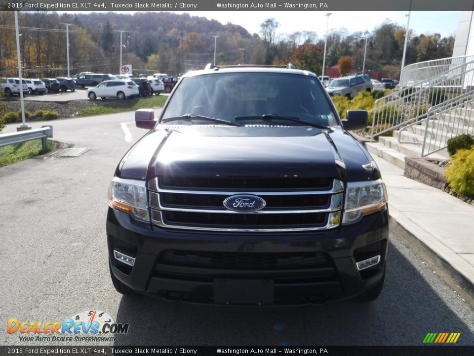 2015 Ford Expedition EL XLT 4x4 Tuxedo Black Metallic / Ebony Photo #10