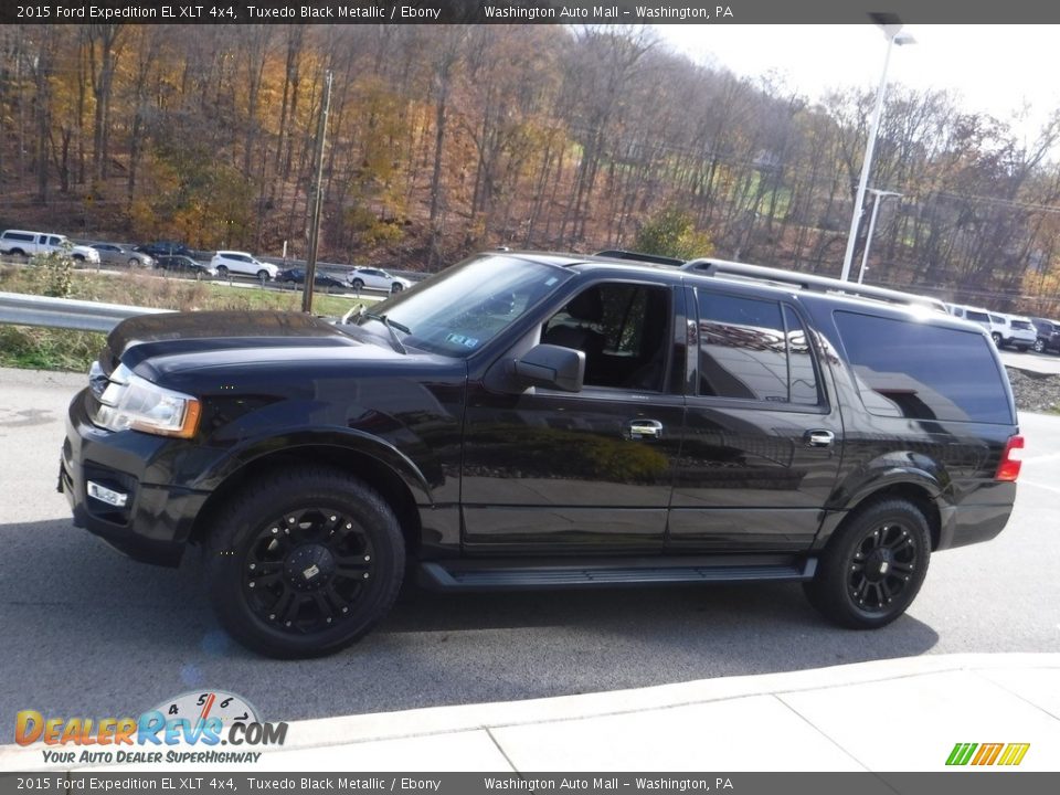 2015 Ford Expedition EL XLT 4x4 Tuxedo Black Metallic / Ebony Photo #13