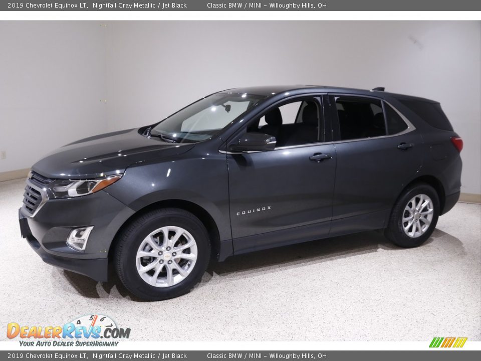 2019 Chevrolet Equinox LT Nightfall Gray Metallic / Jet Black Photo #3