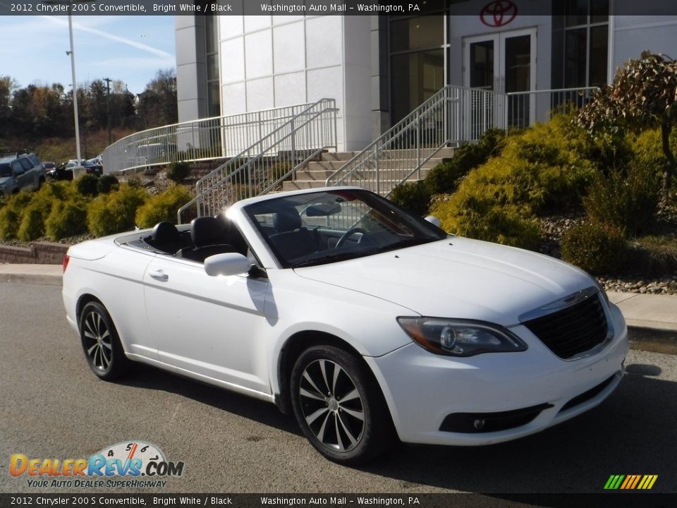 2012 Chrysler 200 S Convertible Bright White / Black Photo #1