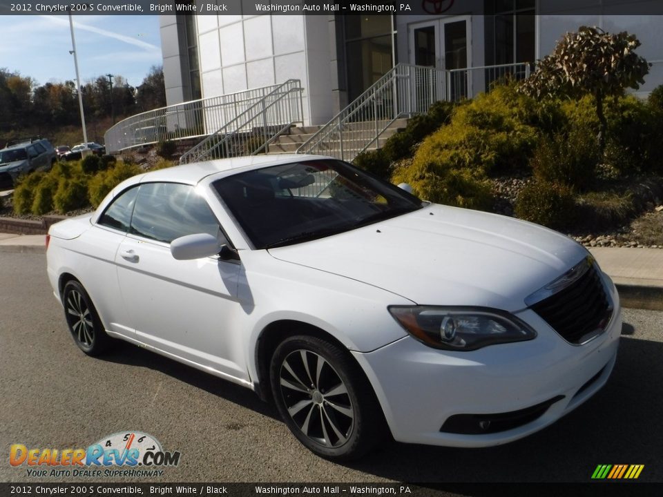 2012 Chrysler 200 S Convertible Bright White / Black Photo #2