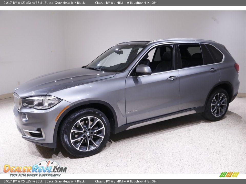 2017 BMW X5 xDrive35d Space Gray Metallic / Black Photo #3