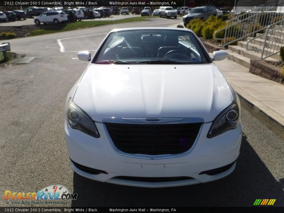 2012 Chrysler 200 S Convertible Bright White / Black Photo #13