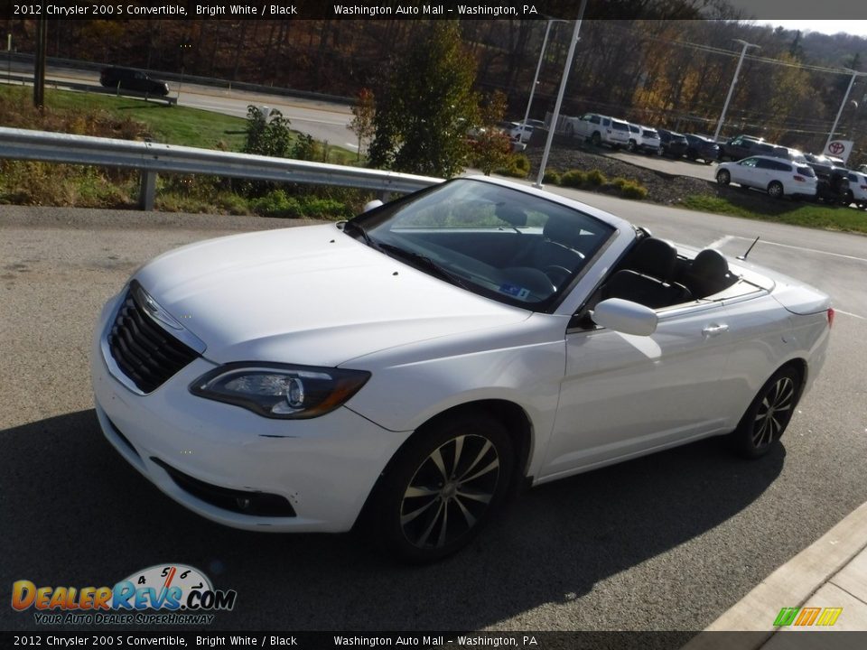 2012 Chrysler 200 S Convertible Bright White / Black Photo #14