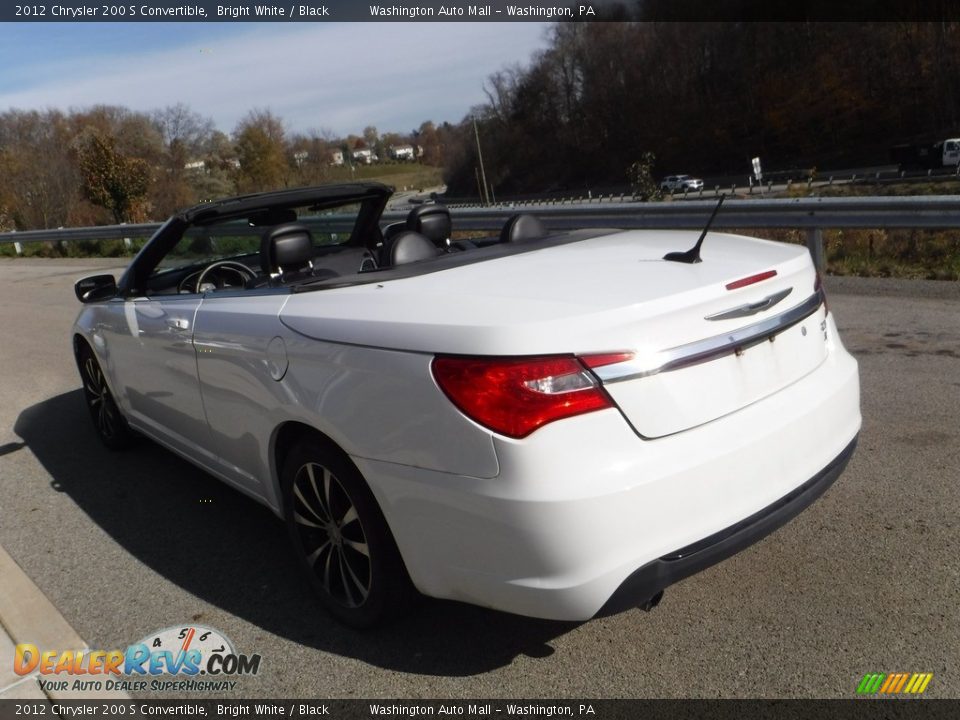 2012 Chrysler 200 S Convertible Bright White / Black Photo #15