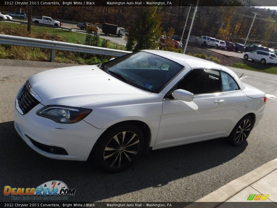 2012 Chrysler 200 S Convertible Bright White / Black Photo #19