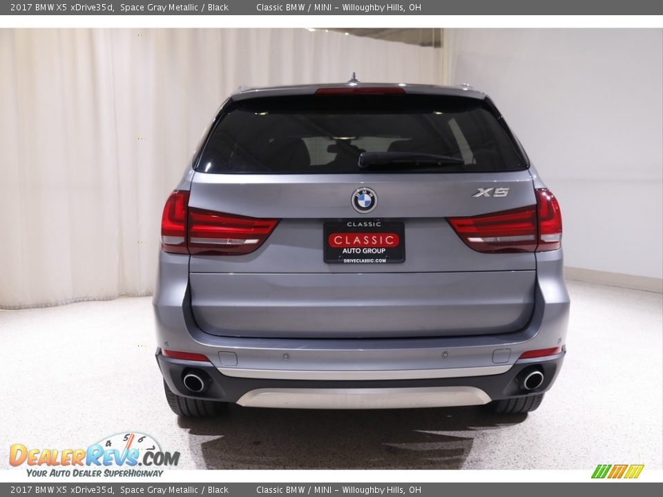 2017 BMW X5 xDrive35d Space Gray Metallic / Black Photo #21