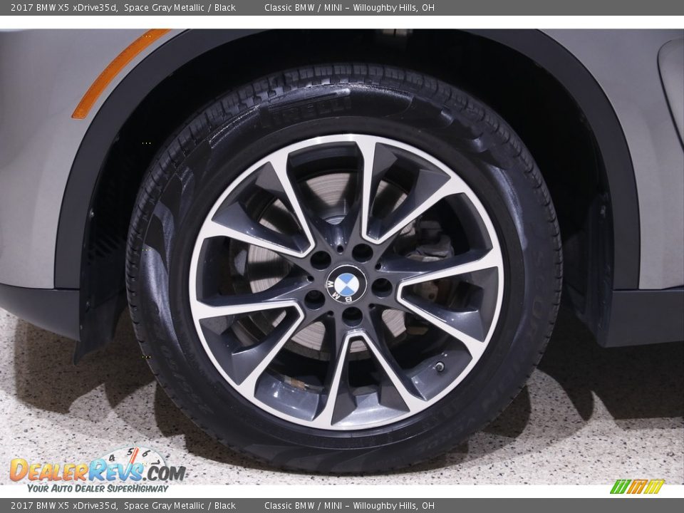 2017 BMW X5 xDrive35d Space Gray Metallic / Black Photo #23