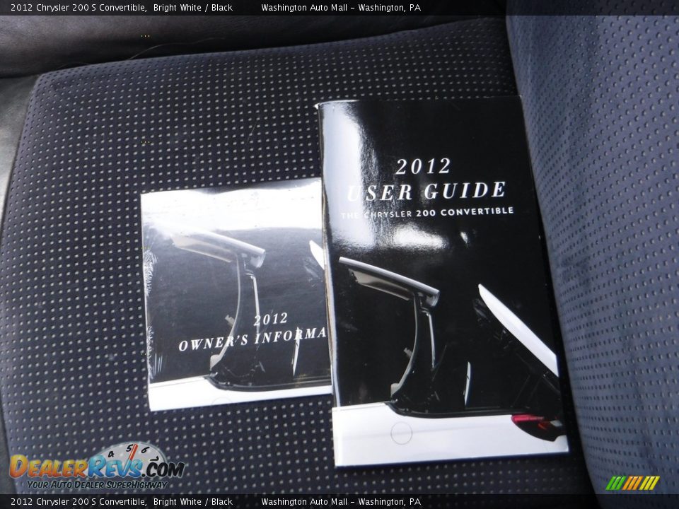 2012 Chrysler 200 S Convertible Bright White / Black Photo #30