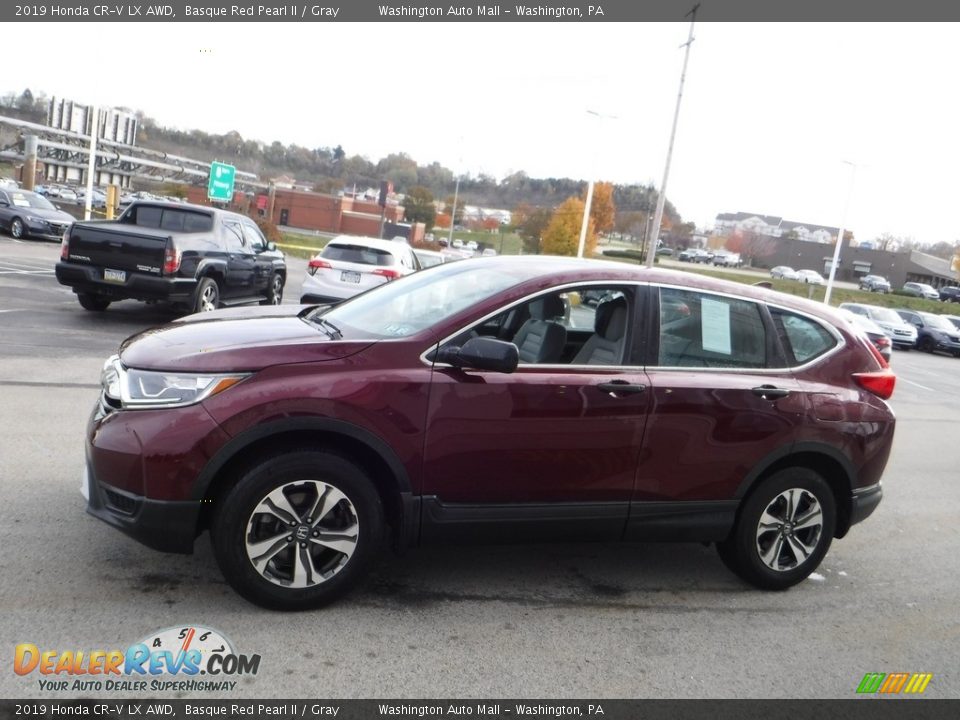 2019 Honda CR-V LX AWD Basque Red Pearl II / Gray Photo #6