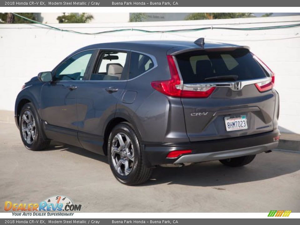 2018 Honda CR-V EX Modern Steel Metallic / Gray Photo #2