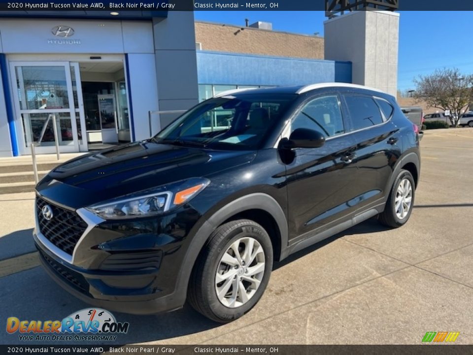 2020 Hyundai Tucson Value AWD Black Noir Pearl / Gray Photo #1