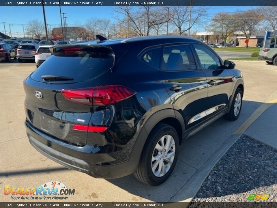2020 Hyundai Tucson Value AWD Black Noir Pearl / Gray Photo #2