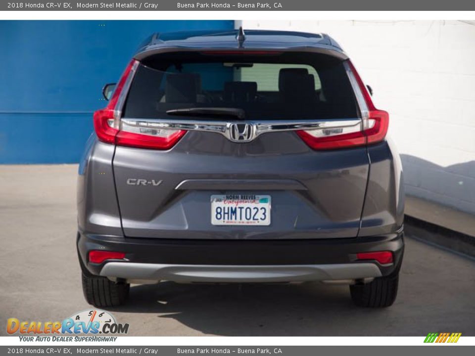 2018 Honda CR-V EX Modern Steel Metallic / Gray Photo #9