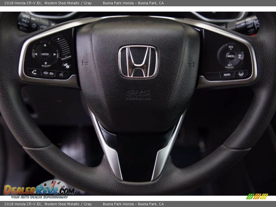 2018 Honda CR-V EX Modern Steel Metallic / Gray Photo #11