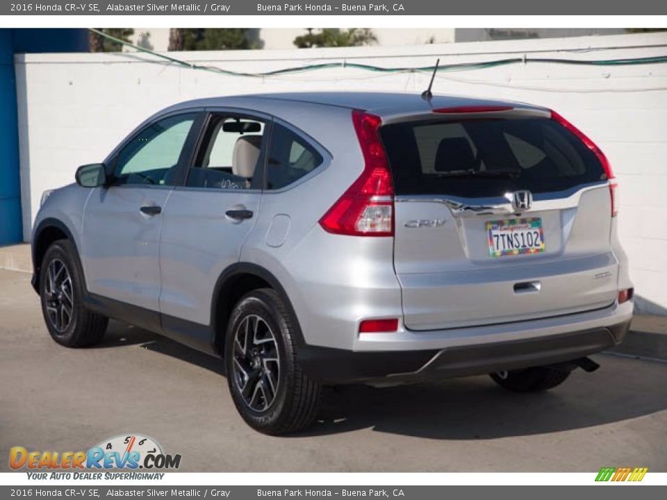 2016 Honda CR-V SE Alabaster Silver Metallic / Gray Photo #2