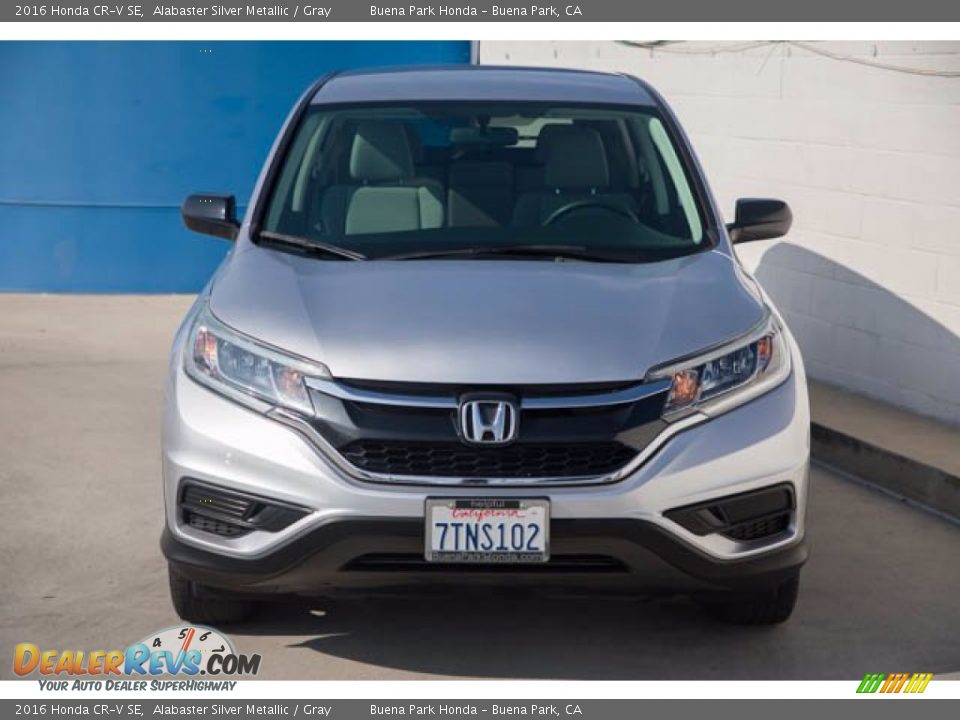 2016 Honda CR-V SE Alabaster Silver Metallic / Gray Photo #7