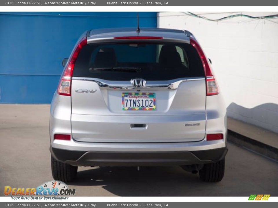 2016 Honda CR-V SE Alabaster Silver Metallic / Gray Photo #9