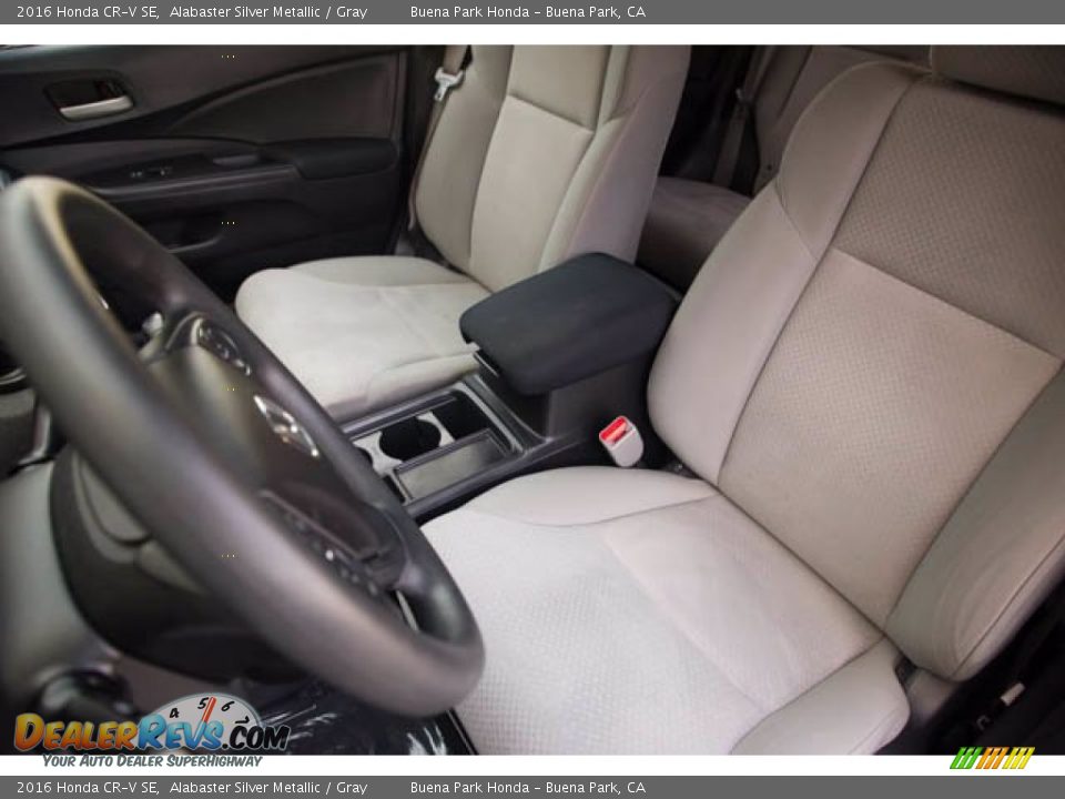 2016 Honda CR-V SE Alabaster Silver Metallic / Gray Photo #13