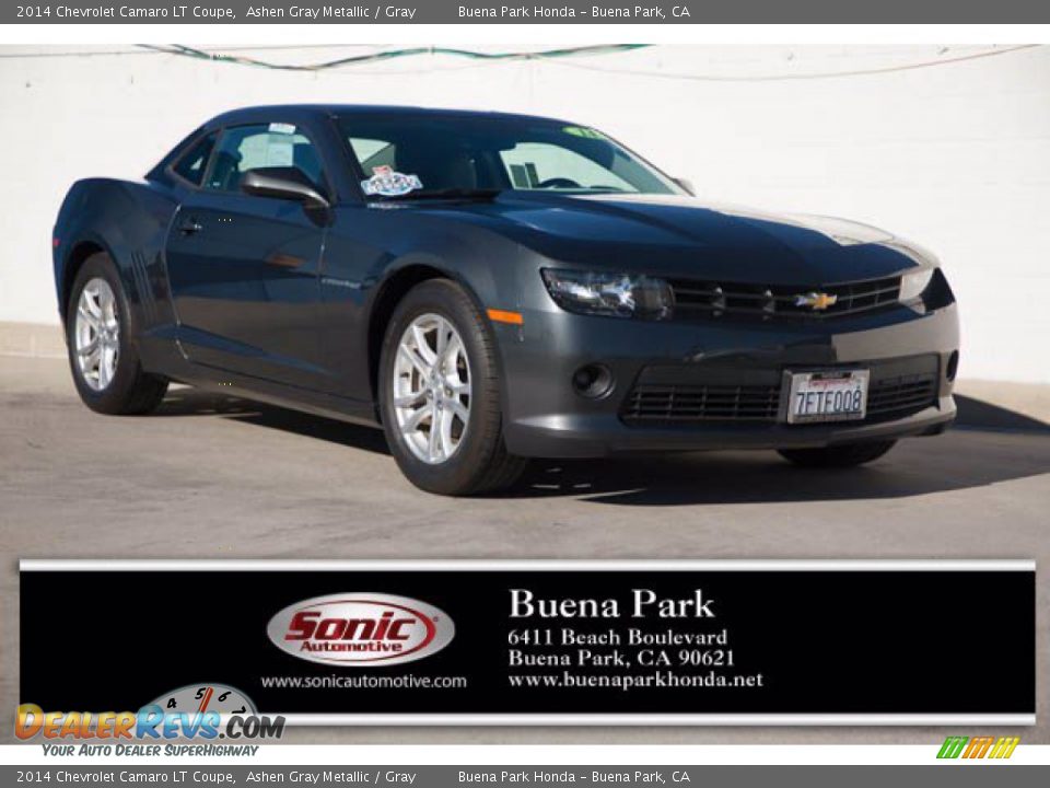 2014 Chevrolet Camaro LT Coupe Ashen Gray Metallic / Gray Photo #1