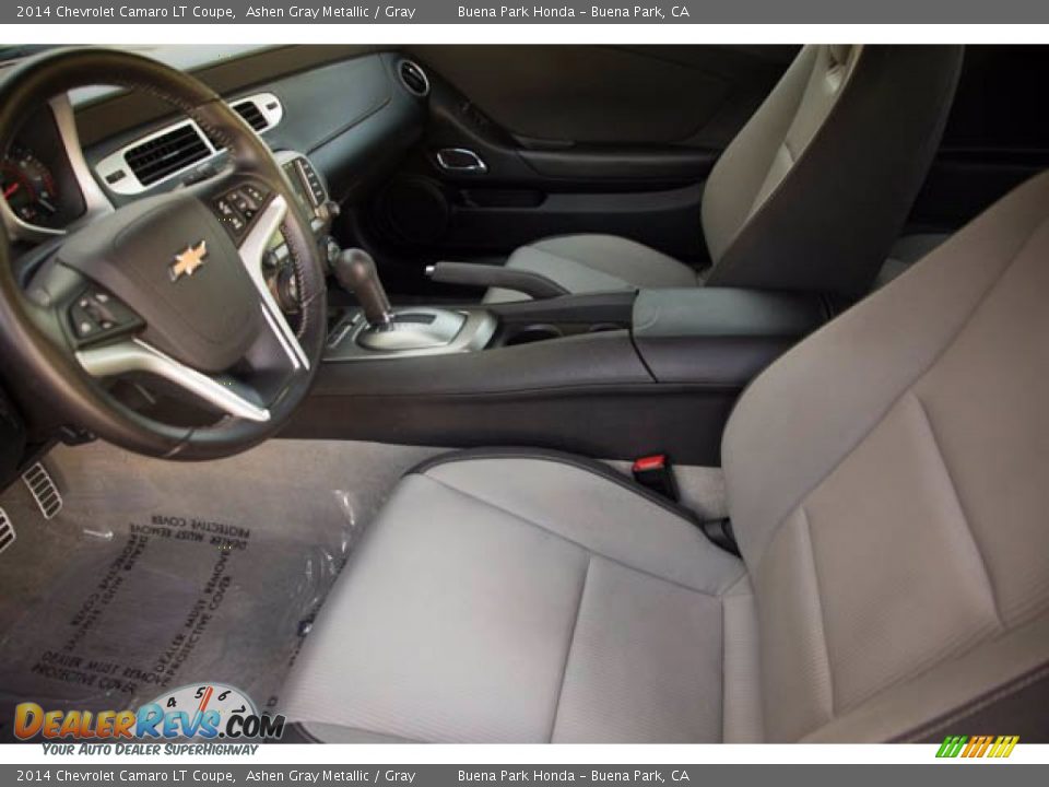 2014 Chevrolet Camaro LT Coupe Ashen Gray Metallic / Gray Photo #3