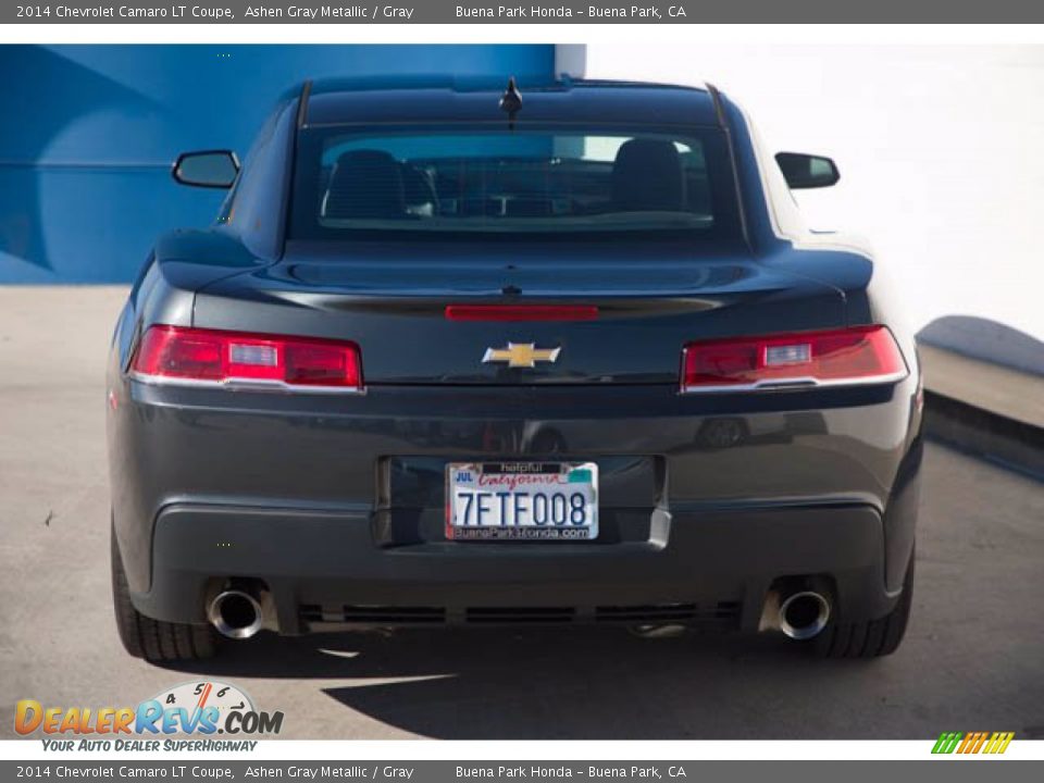 2014 Chevrolet Camaro LT Coupe Ashen Gray Metallic / Gray Photo #9