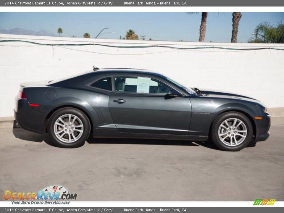 2014 Chevrolet Camaro LT Coupe Ashen Gray Metallic / Gray Photo #12