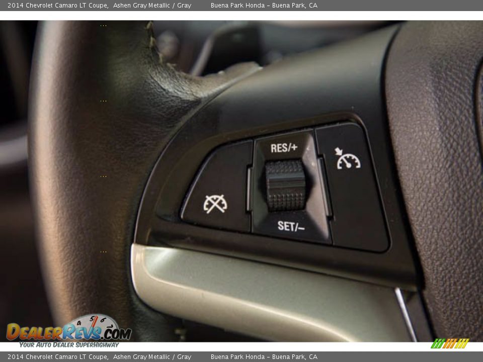 2014 Chevrolet Camaro LT Coupe Ashen Gray Metallic / Gray Photo #14