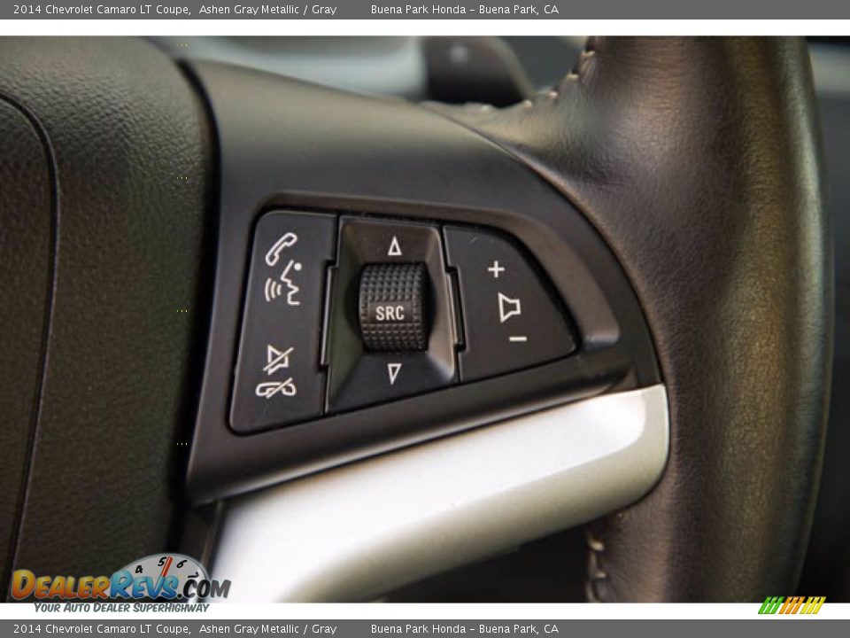 2014 Chevrolet Camaro LT Coupe Ashen Gray Metallic / Gray Photo #15