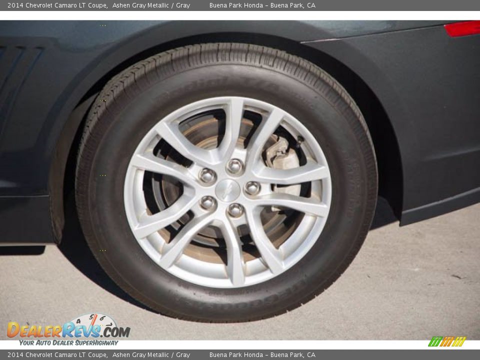 2014 Chevrolet Camaro LT Coupe Ashen Gray Metallic / Gray Photo #29