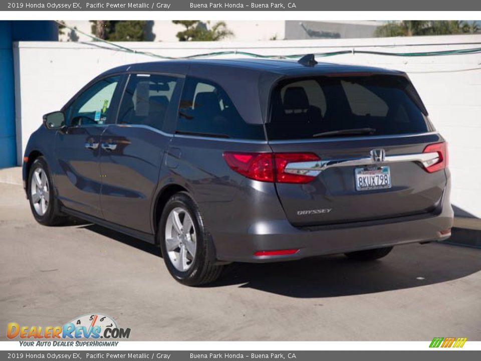 2019 Honda Odyssey EX Pacific Pewter Metallic / Gray Photo #2