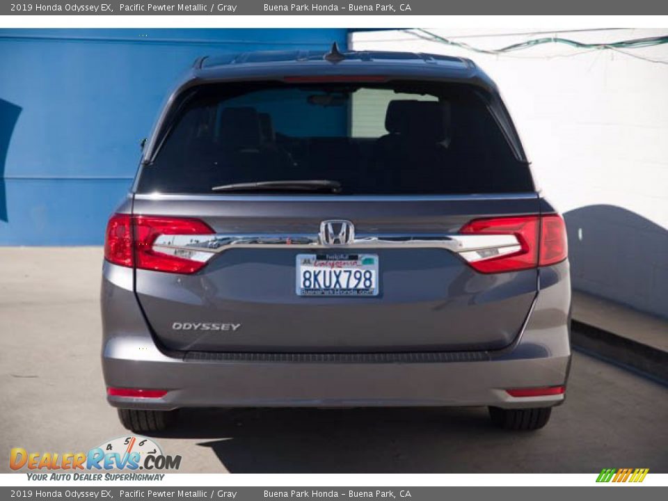 2019 Honda Odyssey EX Pacific Pewter Metallic / Gray Photo #9