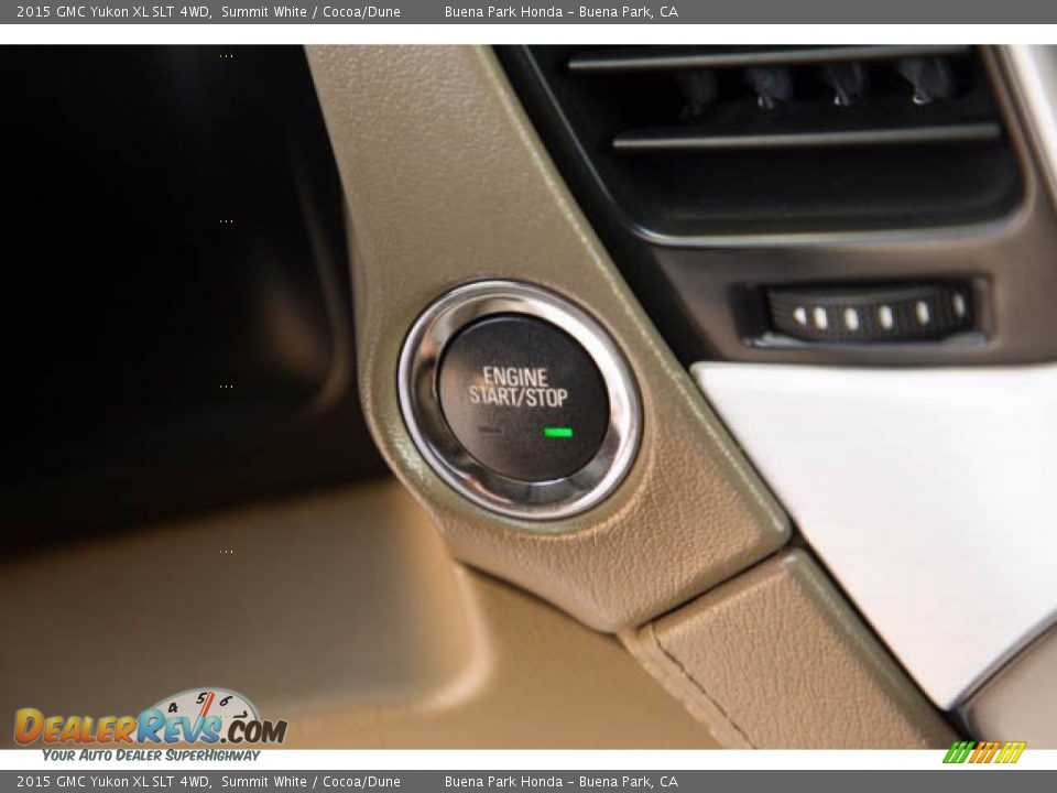 2015 GMC Yukon XL SLT 4WD Summit White / Cocoa/Dune Photo #16