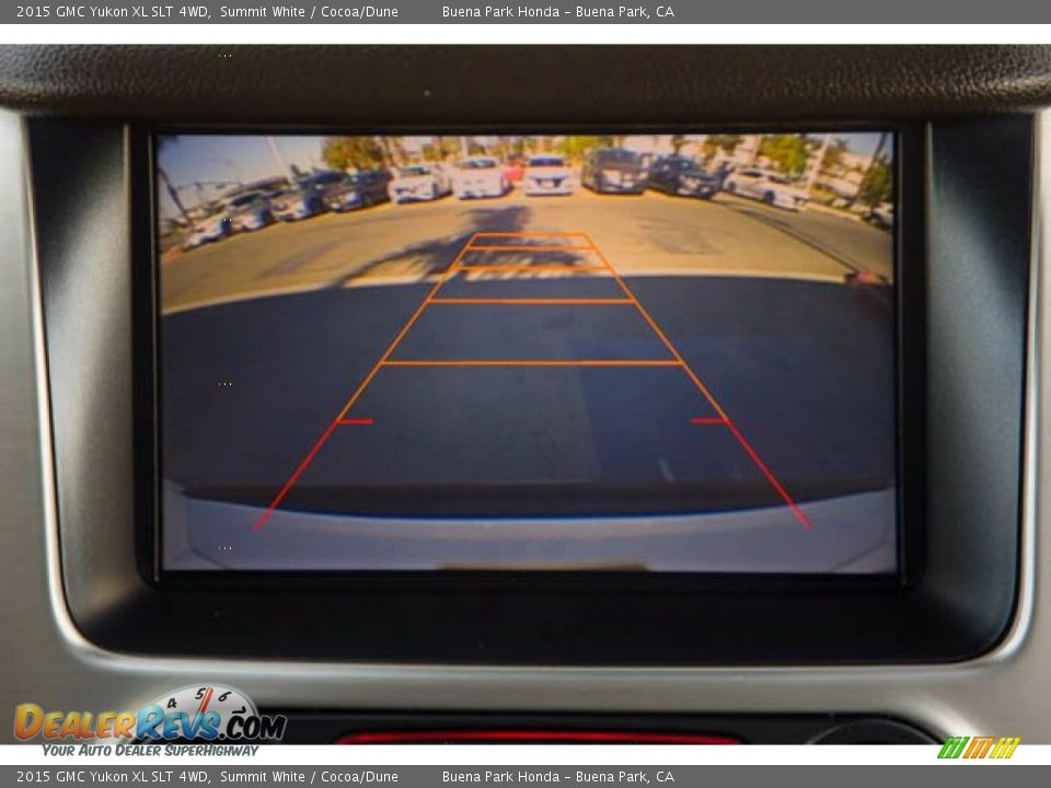 2015 GMC Yukon XL SLT 4WD Summit White / Cocoa/Dune Photo #29