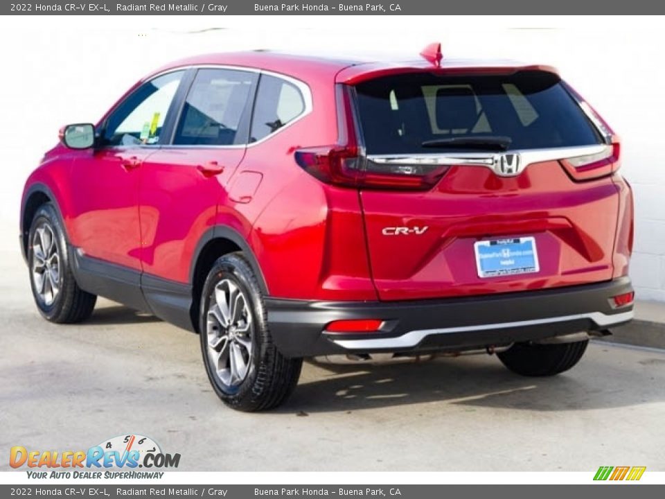 2022 Honda CR-V EX-L Radiant Red Metallic / Gray Photo #2