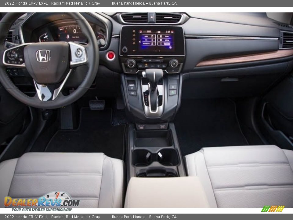 2022 Honda CR-V EX-L Radiant Red Metallic / Gray Photo #15