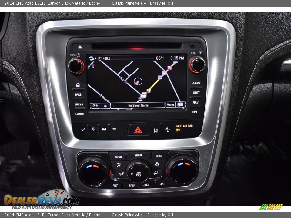 2014 GMC Acadia SLT Carbon Black Metallic / Ebony Photo #16