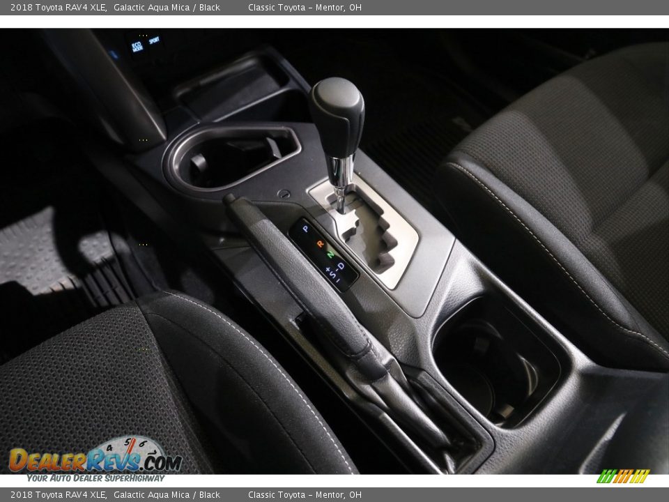 2018 Toyota RAV4 XLE Galactic Aqua Mica / Black Photo #13