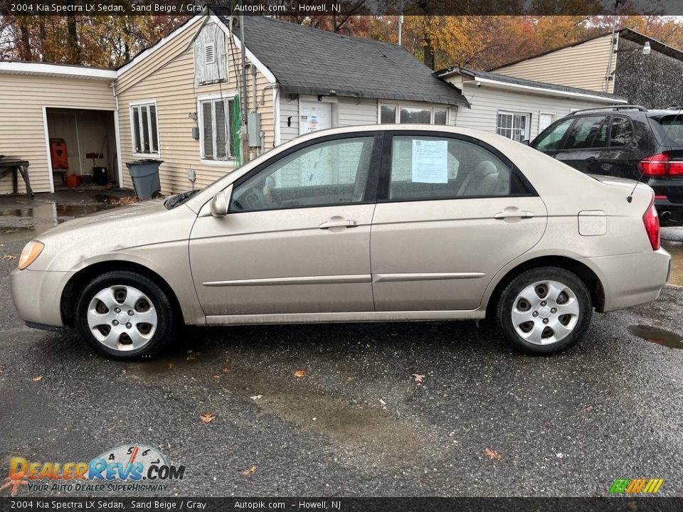 Sand Beige 2004 Kia Spectra LX Sedan Photo #8