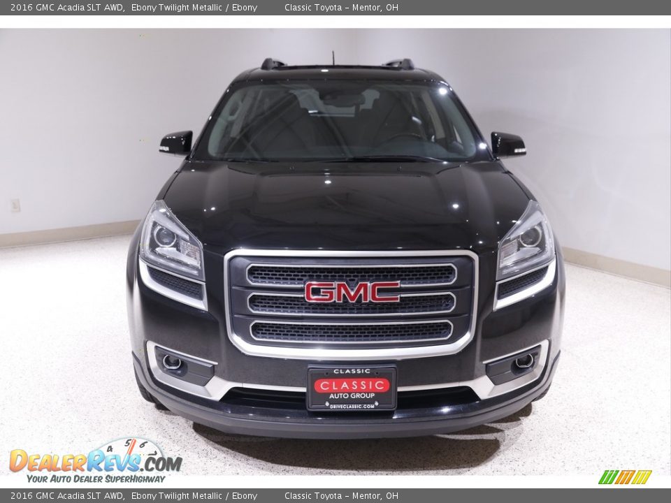 2016 GMC Acadia SLT AWD Ebony Twilight Metallic / Ebony Photo #2