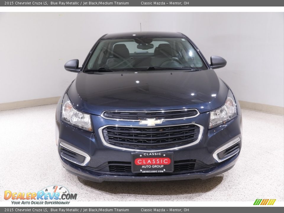 2015 Chevrolet Cruze LS Blue Ray Metallic / Jet Black/Medium Titanium Photo #2