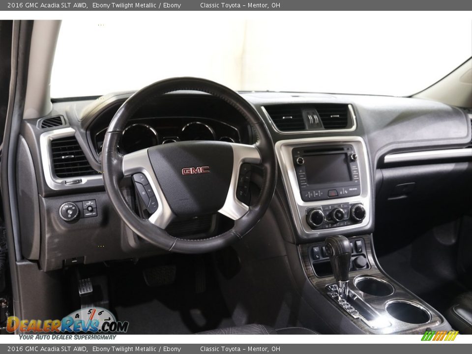 2016 GMC Acadia SLT AWD Ebony Twilight Metallic / Ebony Photo #6