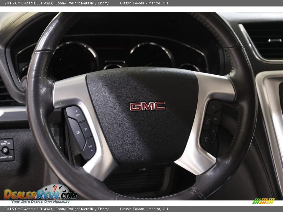 2016 GMC Acadia SLT AWD Ebony Twilight Metallic / Ebony Photo #7