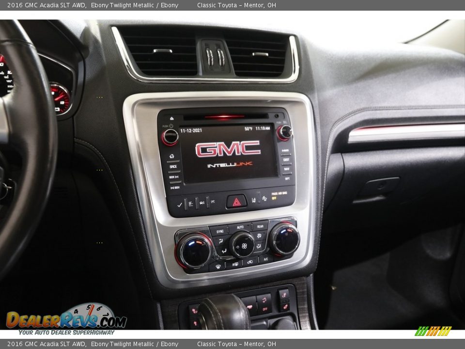 2016 GMC Acadia SLT AWD Ebony Twilight Metallic / Ebony Photo #9