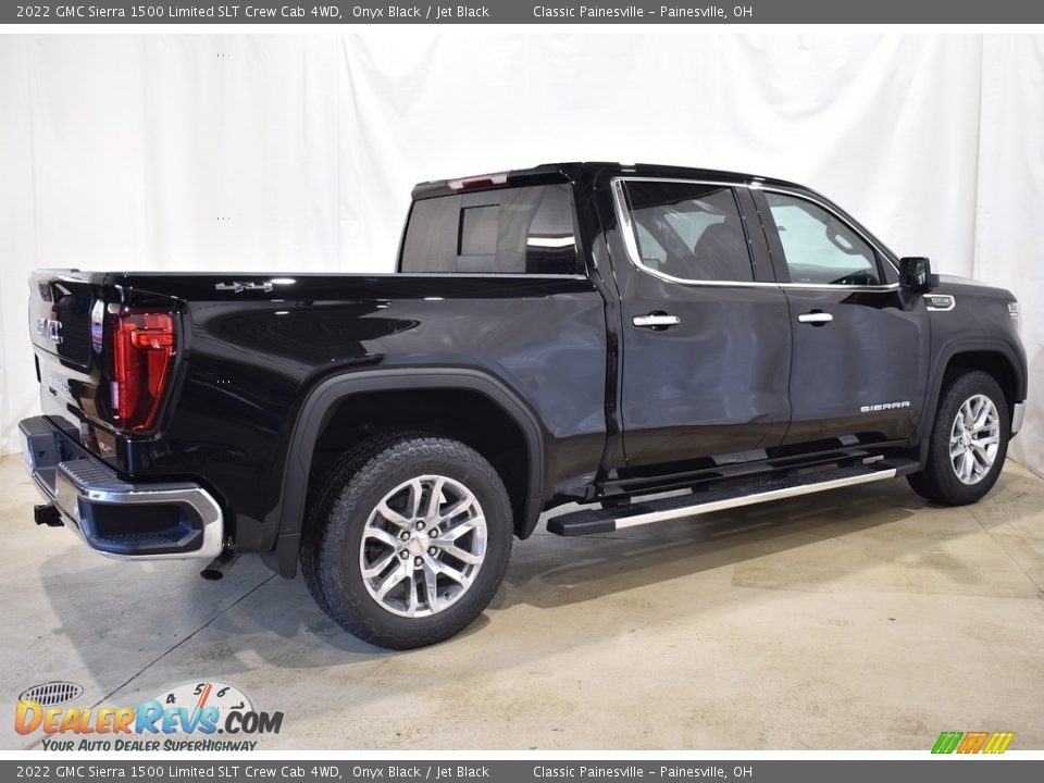 2022 GMC Sierra 1500 Limited SLT Crew Cab 4WD Onyx Black / Jet Black Photo #2